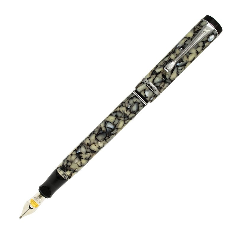Conklin Duragraph Fountain Pen Cracked Ice - Medium Nib, Timeless Design for Everyday Writing, Premium Craftsmanship - Image 2